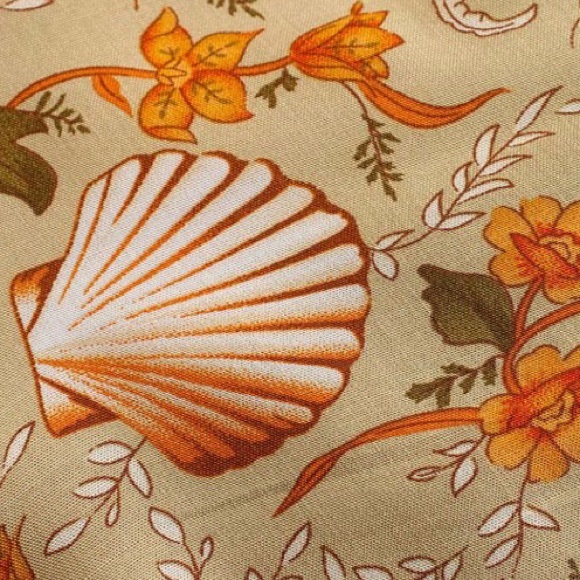 Seashell Gypsy boho floral tassel dress - Picture 8 of 16